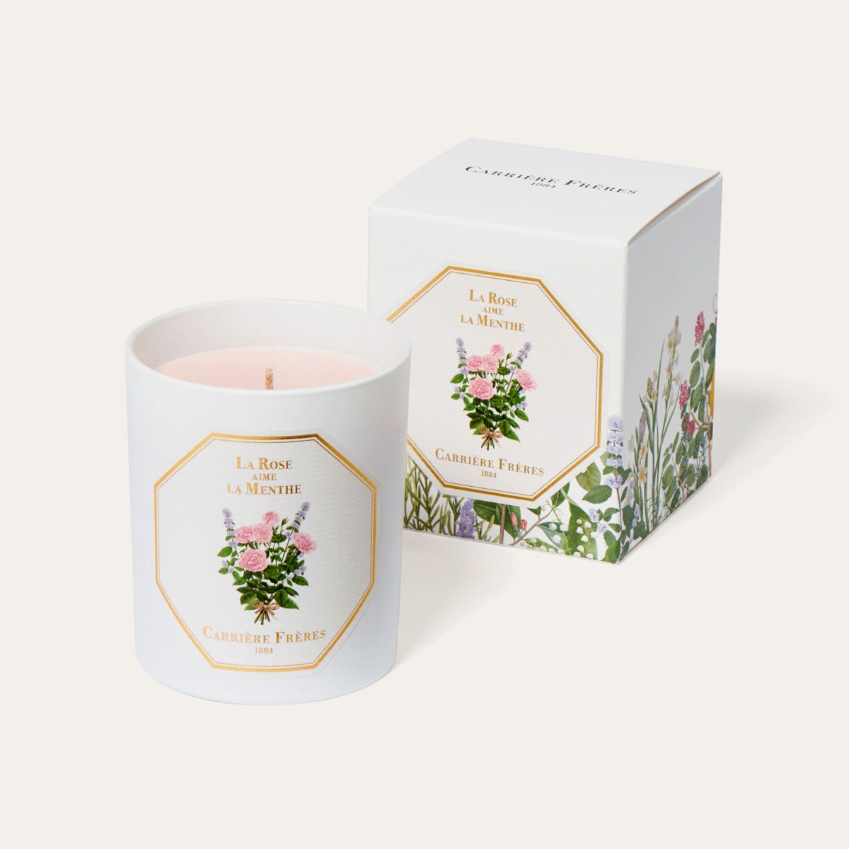 La Rose aime la Menthe Candle