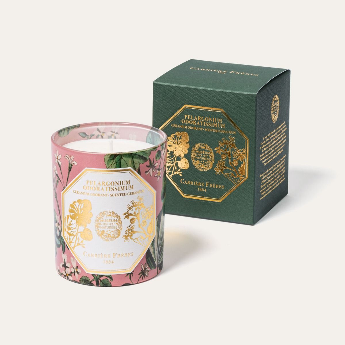 Geranium Candle - Natural History Museum Edition