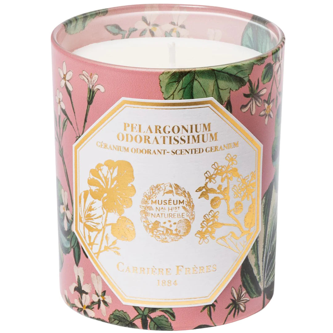 Geranium Candle - Natural History Museum Edition