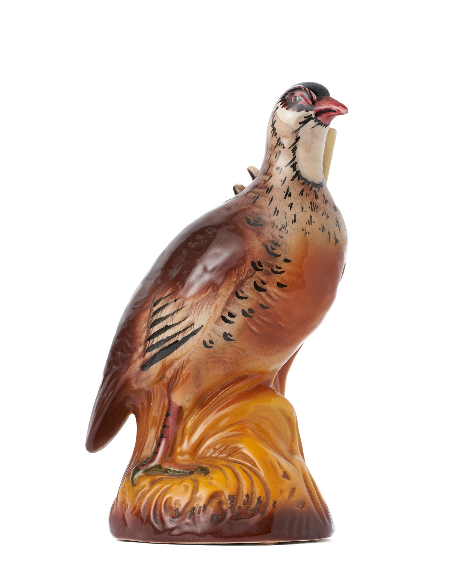 SOLD A vintage French Garnier liqueur bottle in the form of a partridge