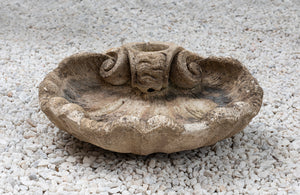 SOLD A French composite stone shell font