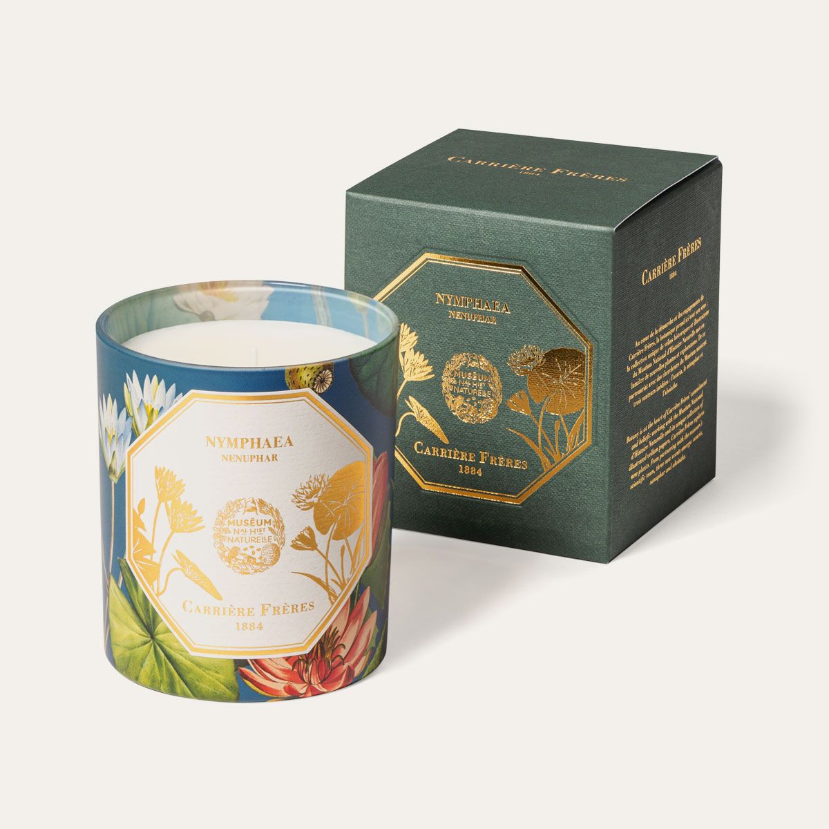 Waterlily Candle -  Natural History Museum Edition