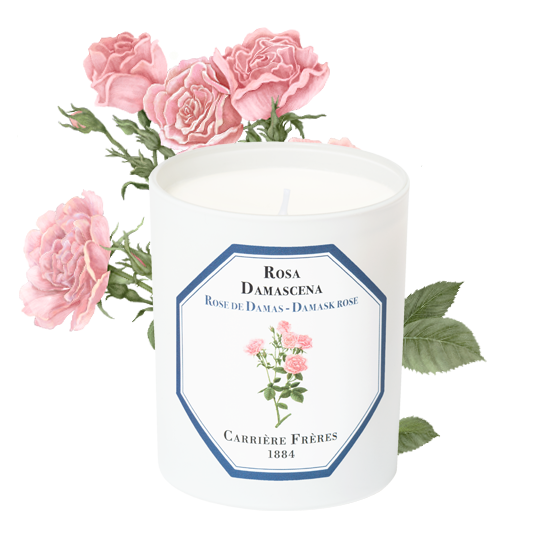 Damask Rose Candle