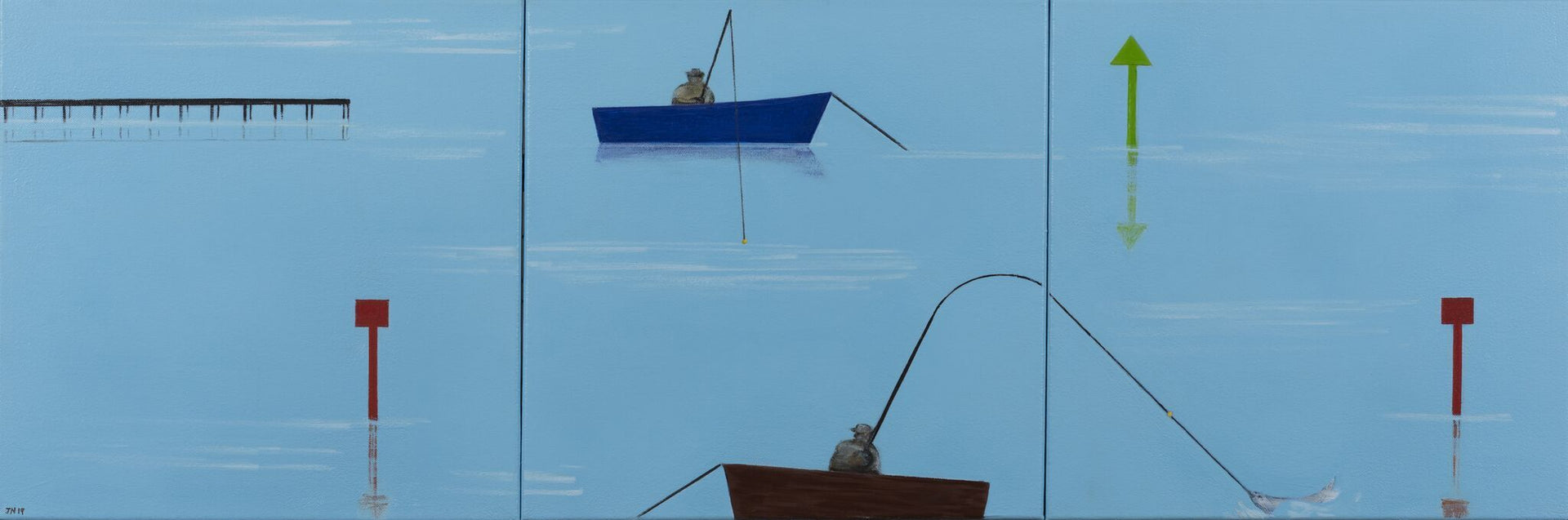 SOLD Jill Noble, Where the Whiting Are, 2019
